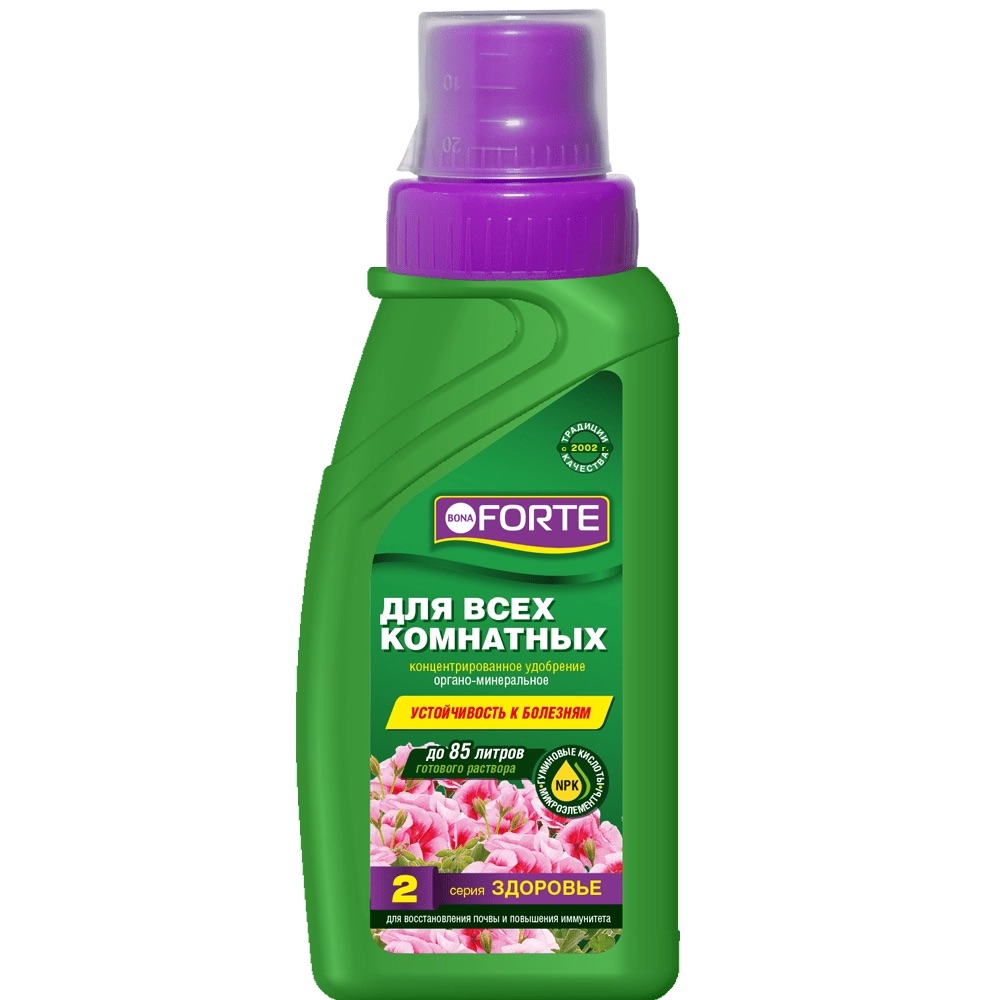 Удобрение для всех комнатных растений серия здоровье, 285 мл - фото