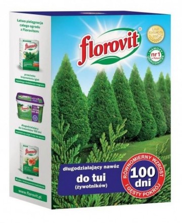 Florovit для туй длительного действия 100 дней, 1 кг - фото