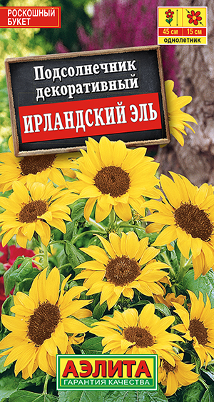 Семена Подсолнечник Ирландский эль, 0,5 г - фото
