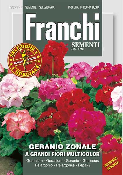 Семена Герань смесь цветов, 0,1 г - фото