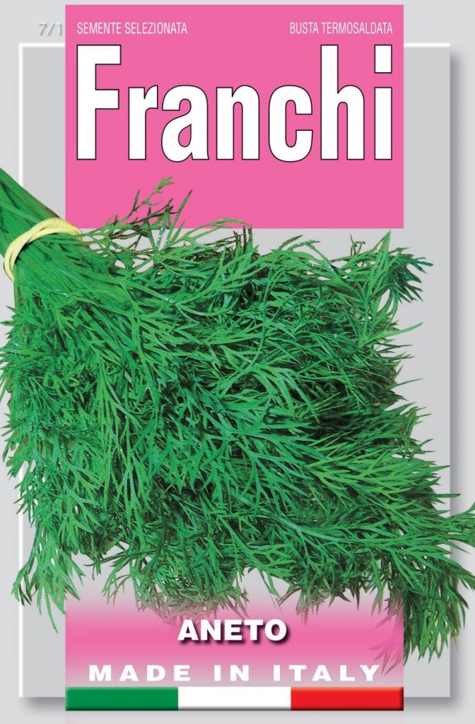 Семена Укроп, 4 г Franchi - фото