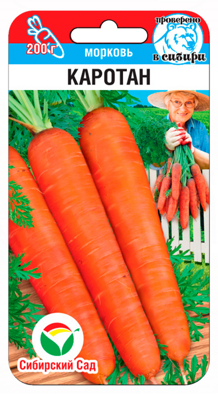 Семена Морковь Каротан, 0,5 г - фото