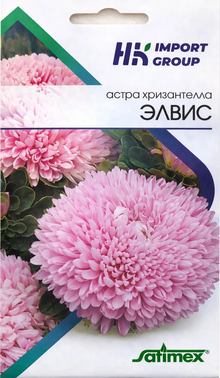 Семена Астра Хризантелла Элвис, 30 шт Satimex - фото