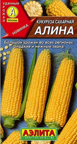 Семена Кукуруза сахарная Алина, 7 г - фото