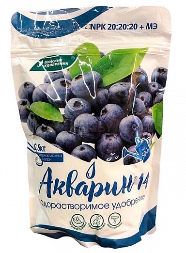 Акварин 14 для голубики, 0,5 кг - фото