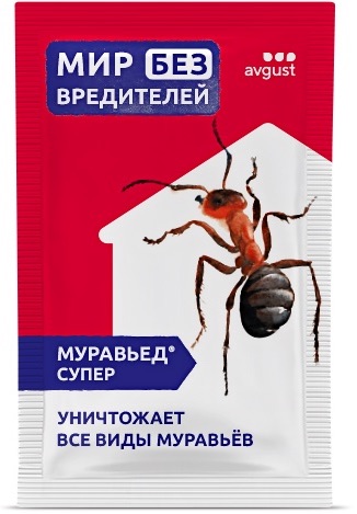 Муравьед супер мир без вредителей, 50 г - фото
