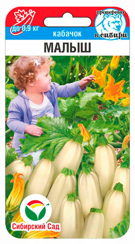Семена Кабачок Малыш, 5 шт - фото
