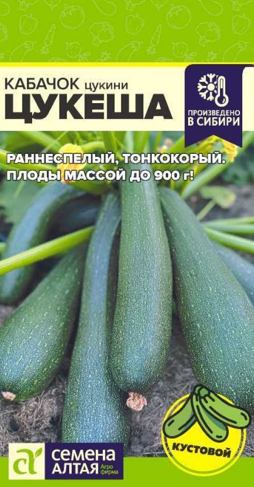 Семена Кабачок Цукеша, 2 г - фото
