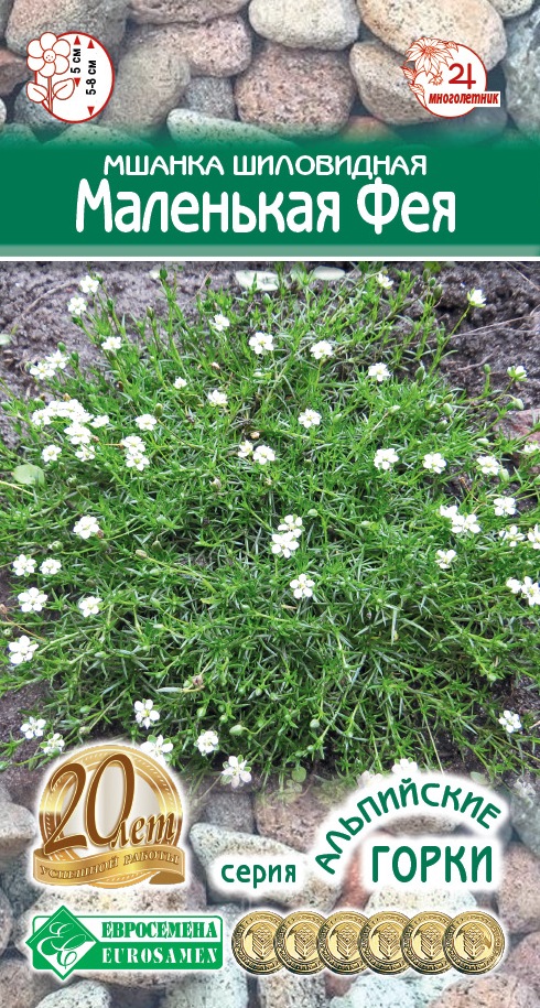 Семена Мшанка шиловидная Маленькая Фея, 0,02 г - фото