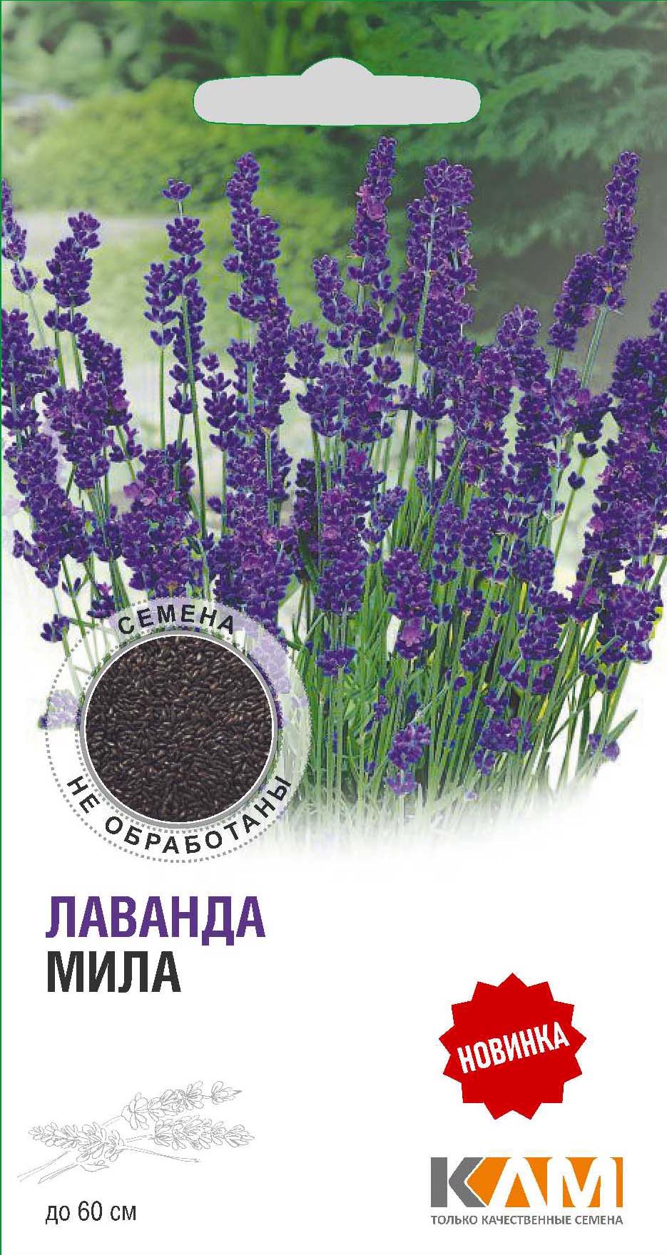 Семена Лаванда Мила, 0,2 г - фото