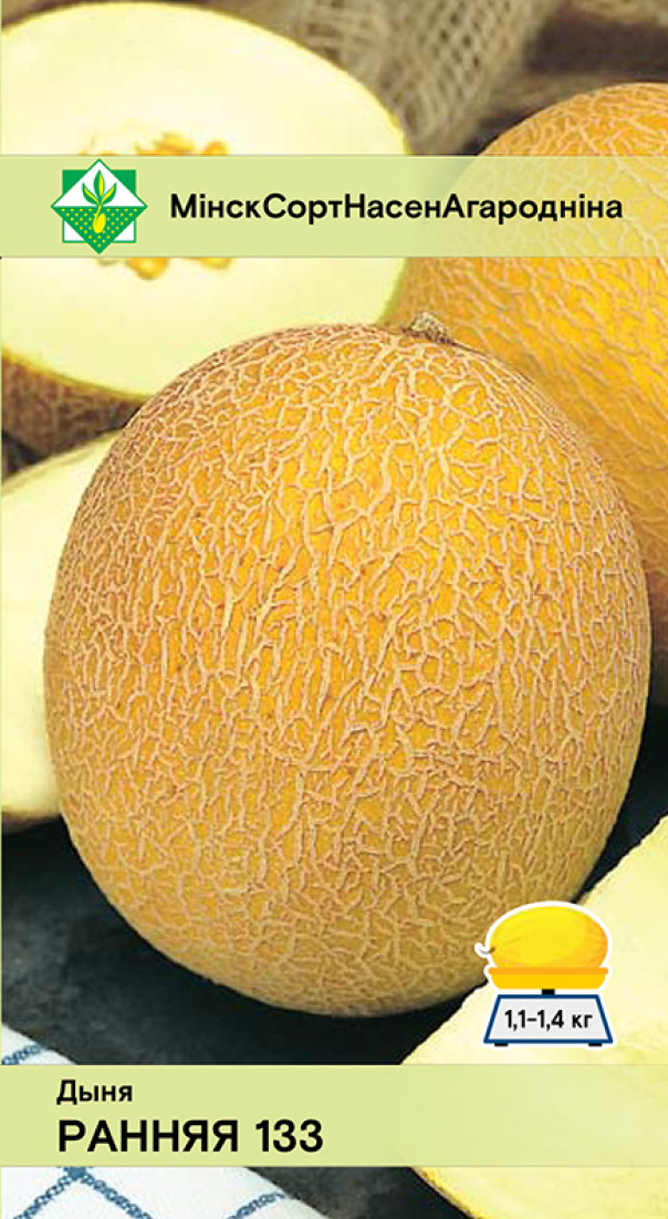 Семена Дыня Ранняя 133, 10 шт - фото
