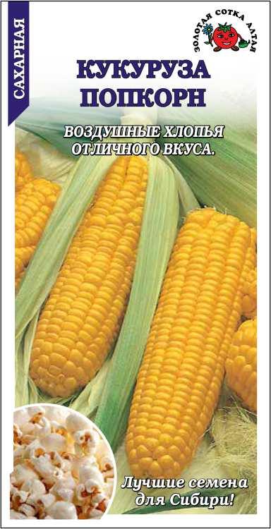 Семена Кукуруза Попкорн, 5 г - фото