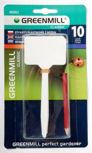 Ярлыки пластмассовые Т-образные, 10 шт - фото