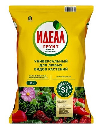 Грунт Идеал, 5 л - фото