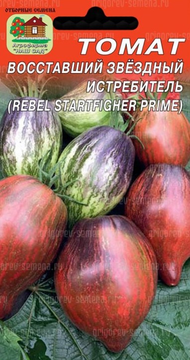 Семена Томат Восставший звездный истребитель, 10 шт - фото