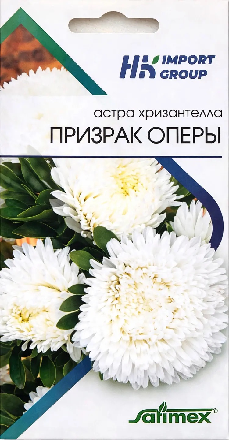 Семена Астра Хризантелла Призрак Оперы, 30 шт Satimex - фото