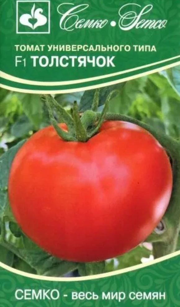 Семена Томат Толстячок F1, 10 шт - фото