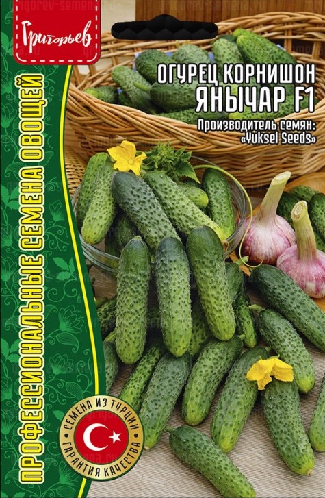 Семена Огурец Янычар корнишон, 5 шт - фото