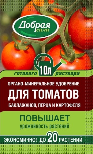 Добрая сила для томатов, баклажанов, перца, картофеля, 100 мл - фото