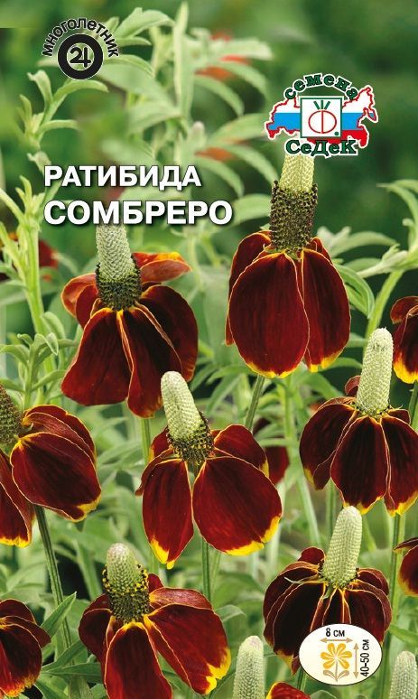 Семена Ратибида Сомбреро, 0,1 г - фото