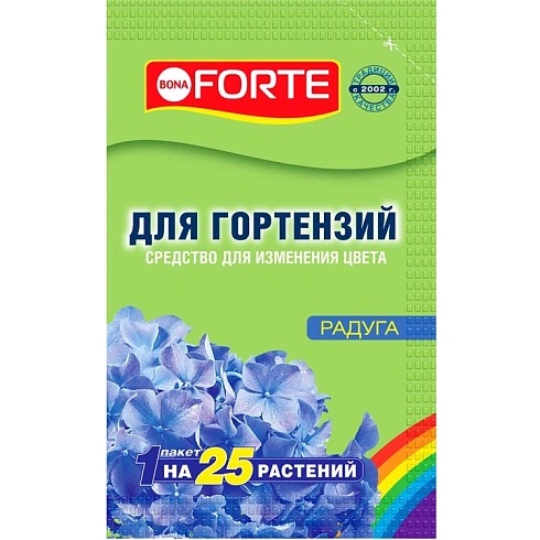 Средство Bona Forte для изменения цвета гортензий, 100 г - фото