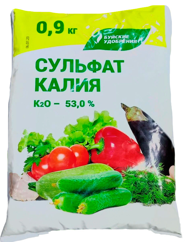 Сульфат калия (калий сернокислый), 0,9 кг - фото