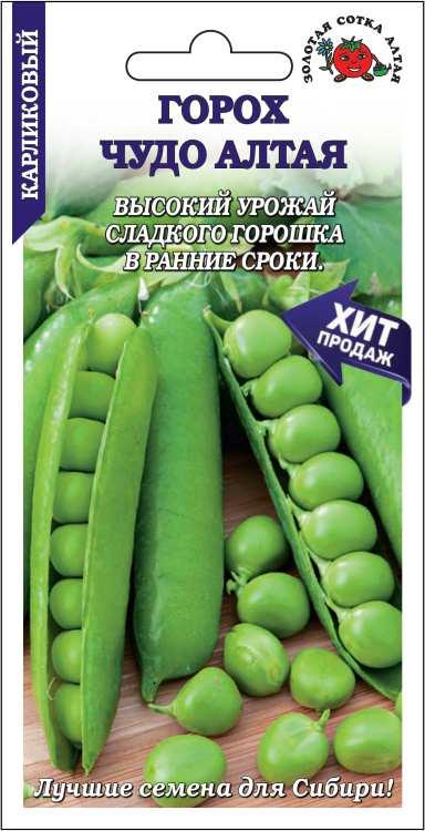 Семена Горох Чудо Алтая, 10 г - фото