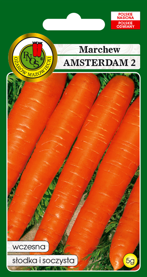 Семена Морковь Амстердамская-2, 5 г - фото