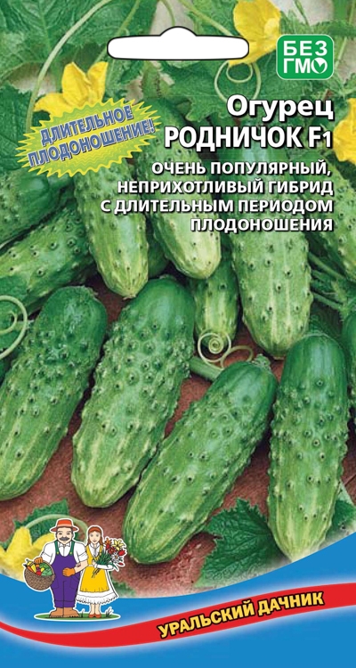 Семена Огурец Родничок, 10 шт УД - фото
