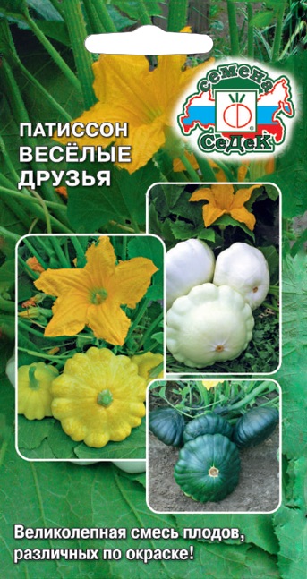 Семена Патиссон Веселые Друзья, 1 г - фото