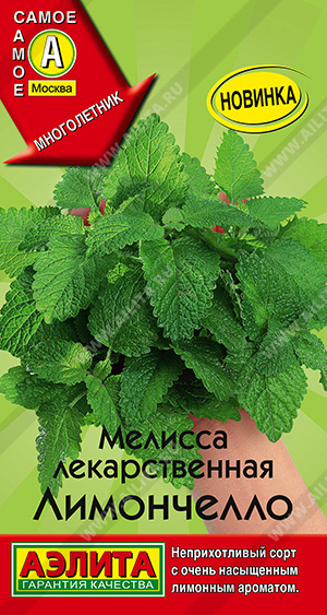 Семена Мелисса лекарственная Лимончелло, 5 шт - фото