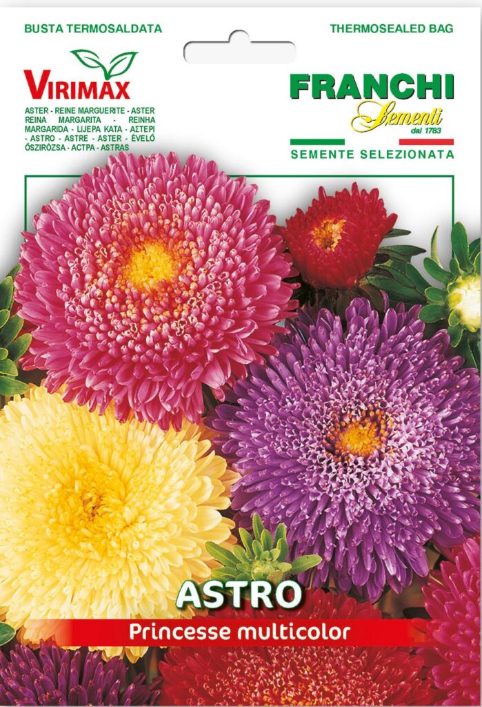 Семена Астра Принцесса смесь, 1 г - фото