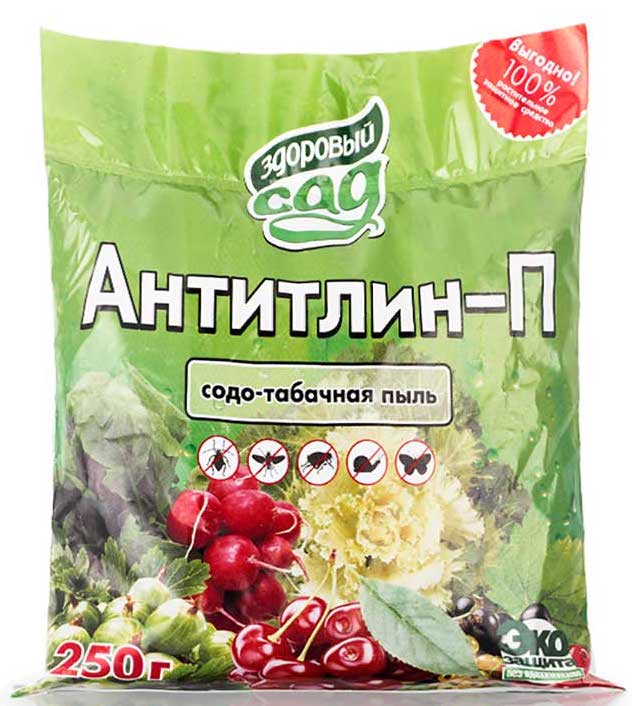 Антитлин-П (содо-табачная пыль), 250 г - фото, картинка Антитлин-П (содо-табачная пыль), 250 г - фото