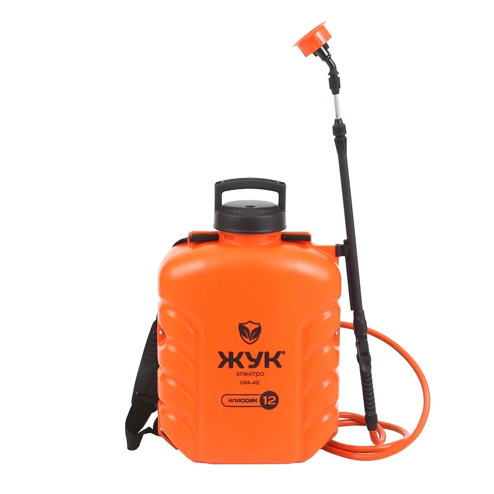 Опрыскиватель аккумуляторный ОРА412 Жук классик электро, 12 л - фото