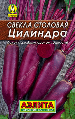 Семена Свёкла столовая Цилиндра, 2 г - фото