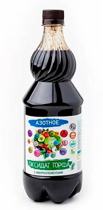 Оксидат торфа с микроэлементами Азотное, 1 л - фото