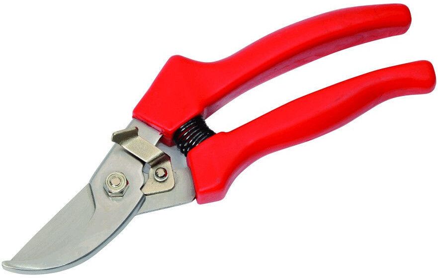 Секатор садовый N139 190 мм красный, лезвия 50 мм - фото