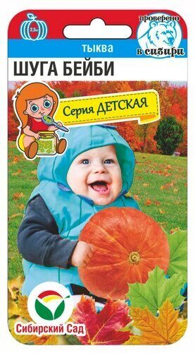 Семена Тыква Шуга Бейби, 5 шт - фото