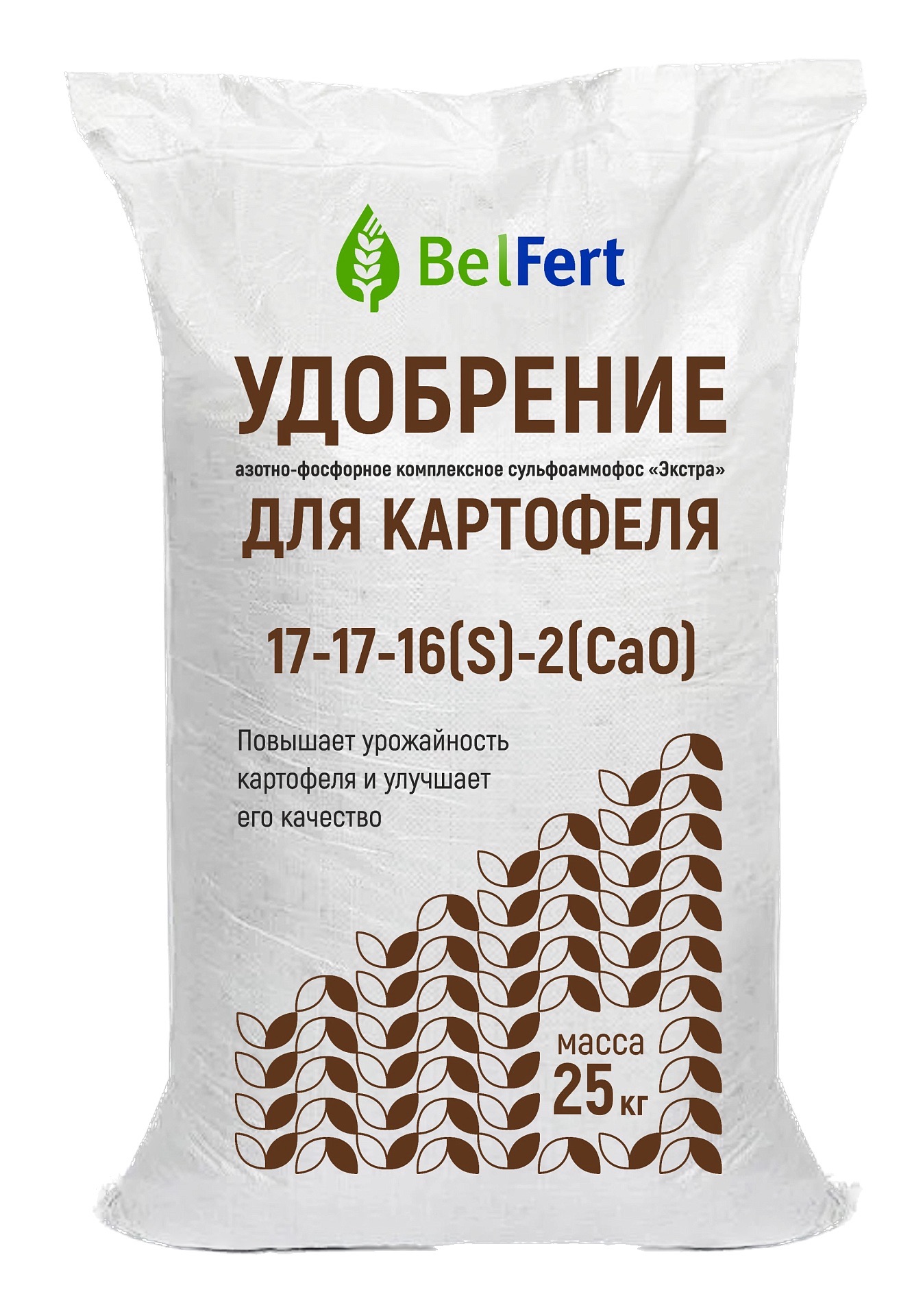 Удобрение для картофеля Сульфоаммофос Экстра 17-17-16, 25 кг - фото