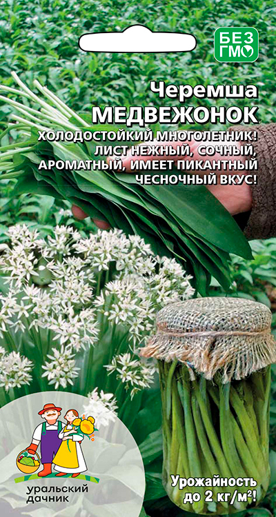 Семена Черемша Медвежонок, 0,2 г УД - фото