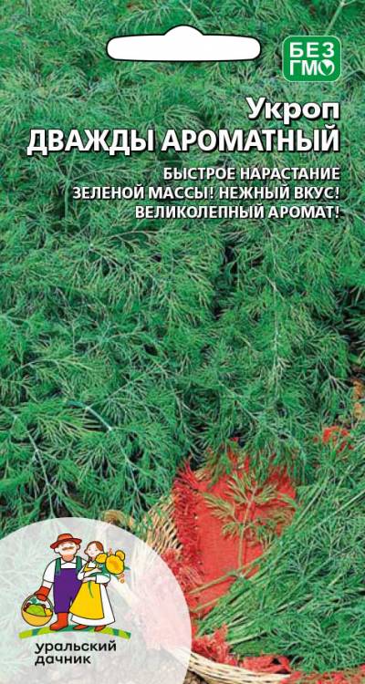 Семена Укроп Дважды Ароматный, 2 г - фото