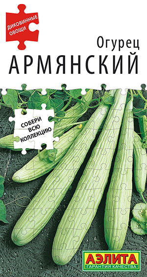 Семена Огурец Армянский, 10 шт - фото