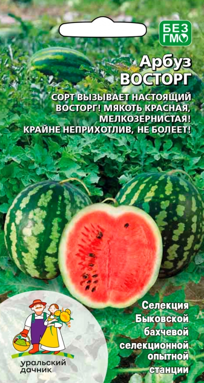 Семена Арбуз Восторг, 10 шт - фото
