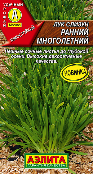 Семена Лук слизун Ранний многолетний, 0,5 г Аэлита - фото
