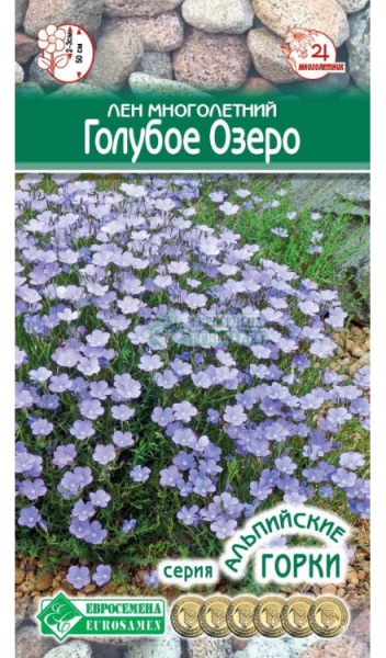 Семена Лен многолетний Голубое Озеро, 0,2 г - фото