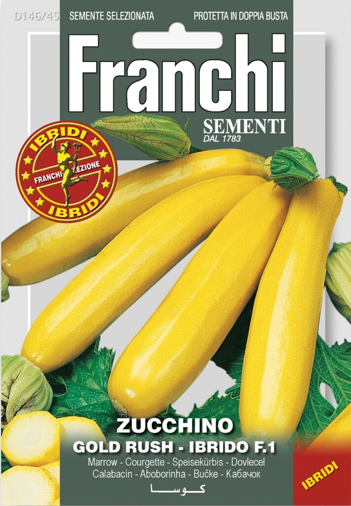 Семена Цукини Gold Rush, 3 г - фото
