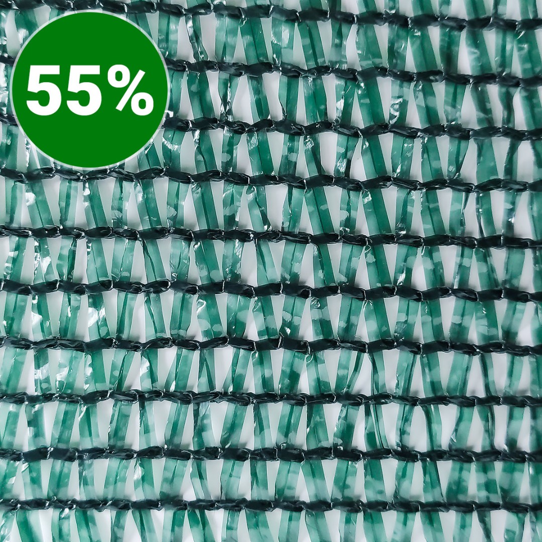 Затеняющая сетка 55%, 12 x 50 м - фото