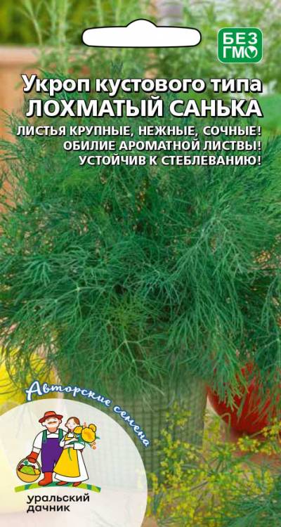 Семена Укроп кустового типа Лохматый Санька, 2 г - фото