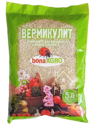 Вермикулит Bona Agro, 5 л - фото