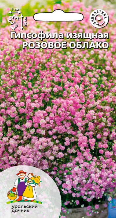 Семена Гипсофила изящная Розовое облако, 0,1 г - фото